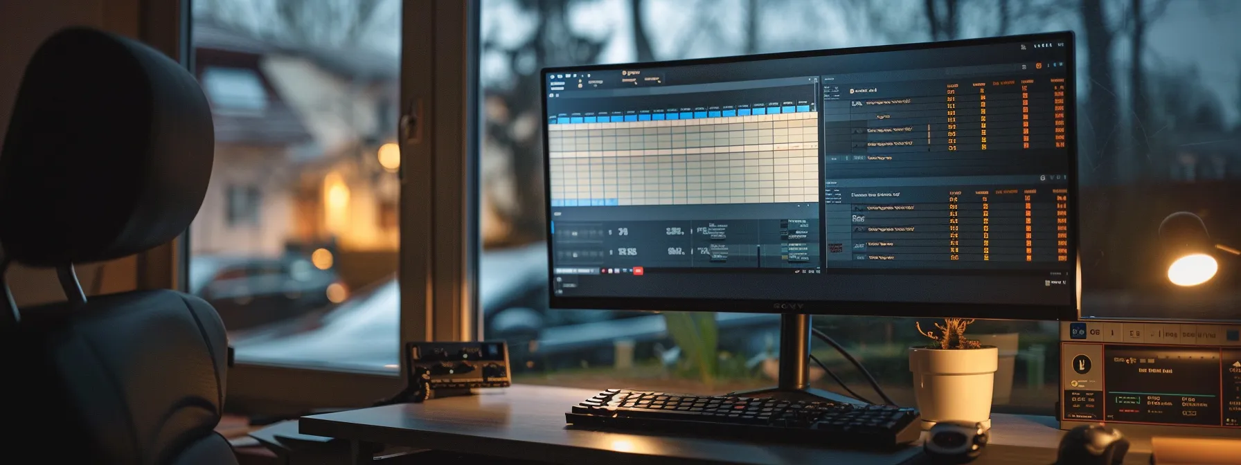 a computer screen showing an online scheduling system for a driving test.