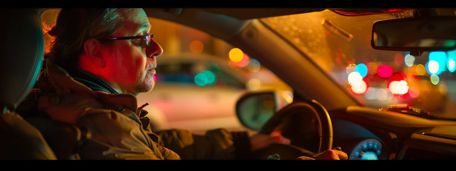 drivers anxiously awaiting their results from the examiner after completing the road test.