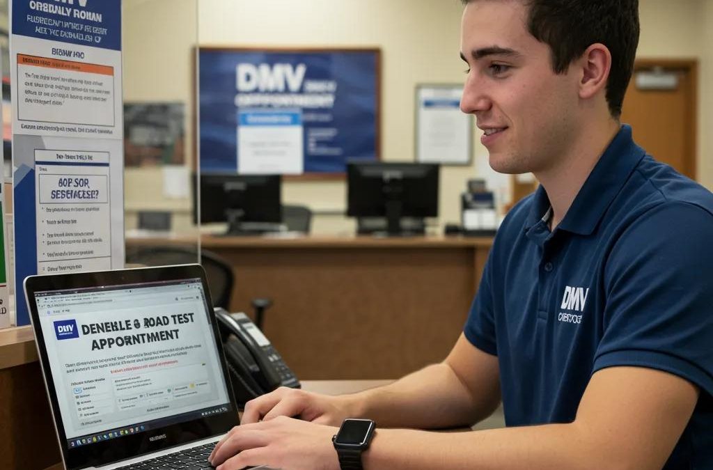 dmv new york road test appointment