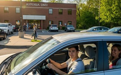 astoria dmv road test site