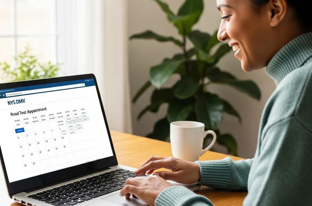 nys dmv road test appointment