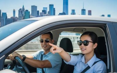 road test driving lesson